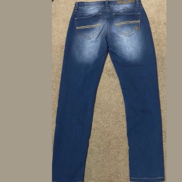 Indigo Rein Medium Wash Forever Skinny Jeans Denim Pants Women’s / Juniors Sz 3 - Picture 11 of 11